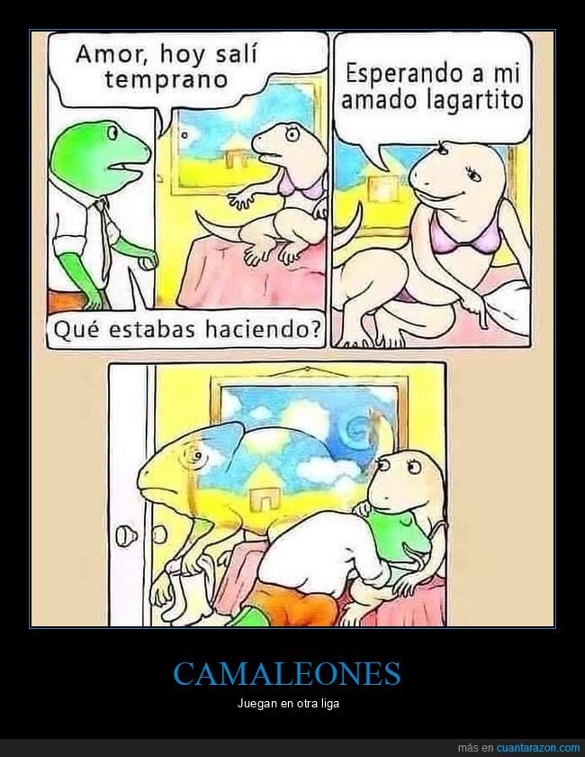 camaleon,cuernos,disimular