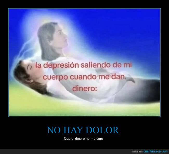 dinero,depresión,cuerpo,curar