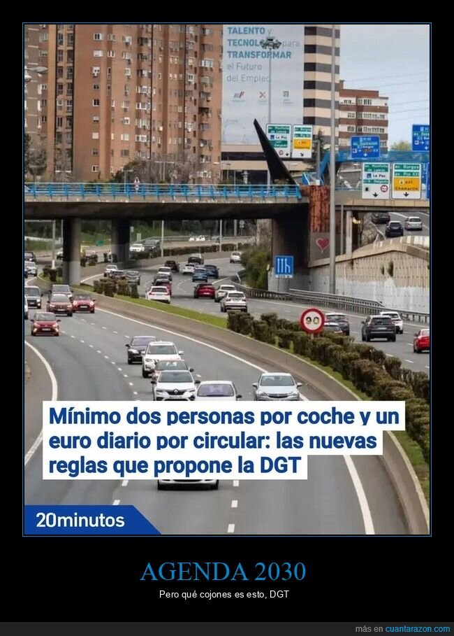 agenda 2030,coche,circular,reglas,dgt