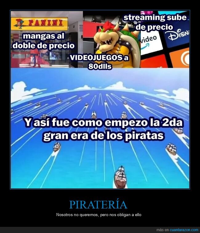 piratería,caro,precios,colecciones
