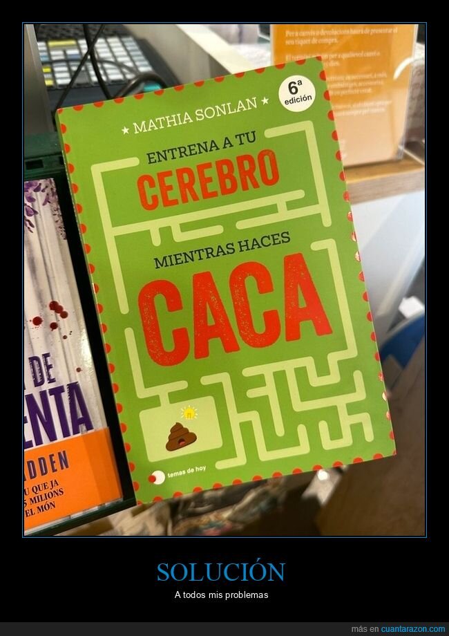 libro,caca,cerebro