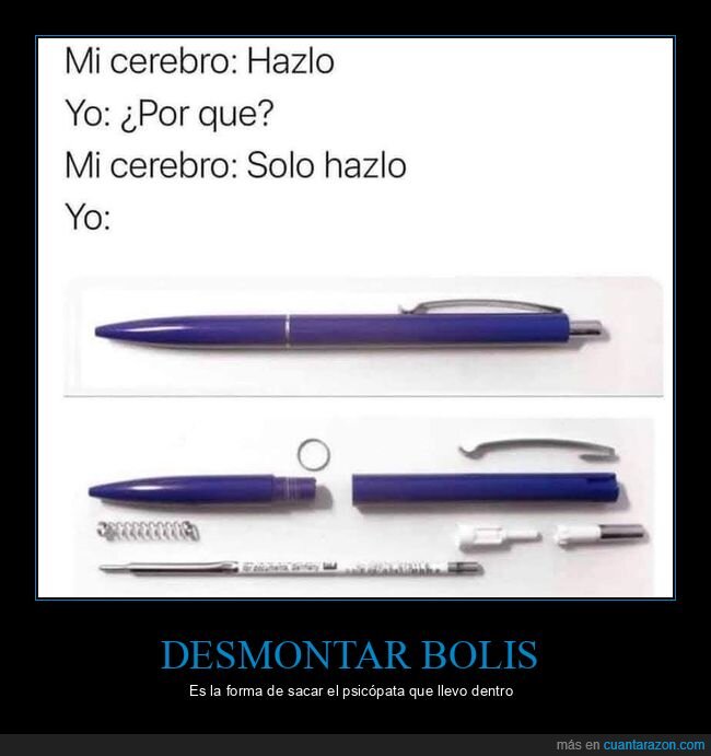 desmontar,bolígrafo
