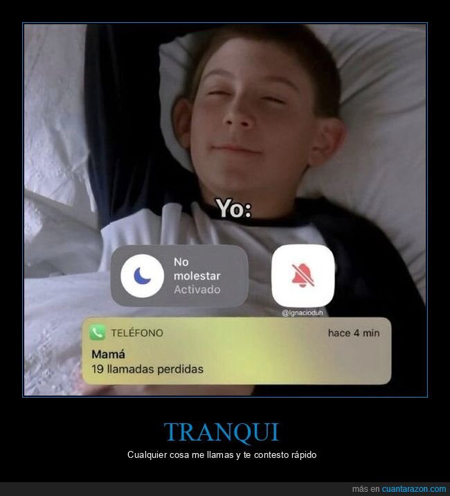 dormir,llamadas,perdidas