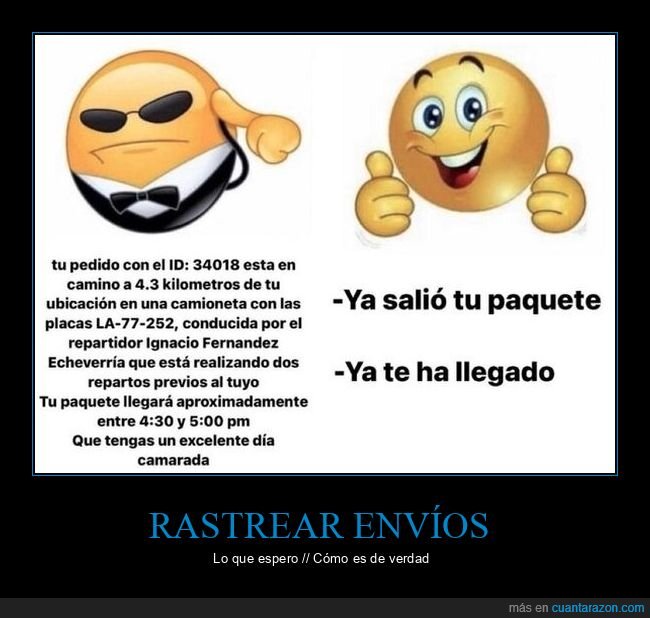 rastrear,envíos