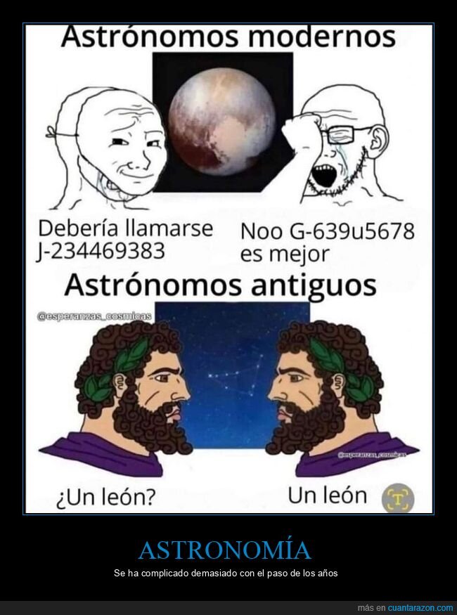 astronomos,nombres,modernos,antiguos
