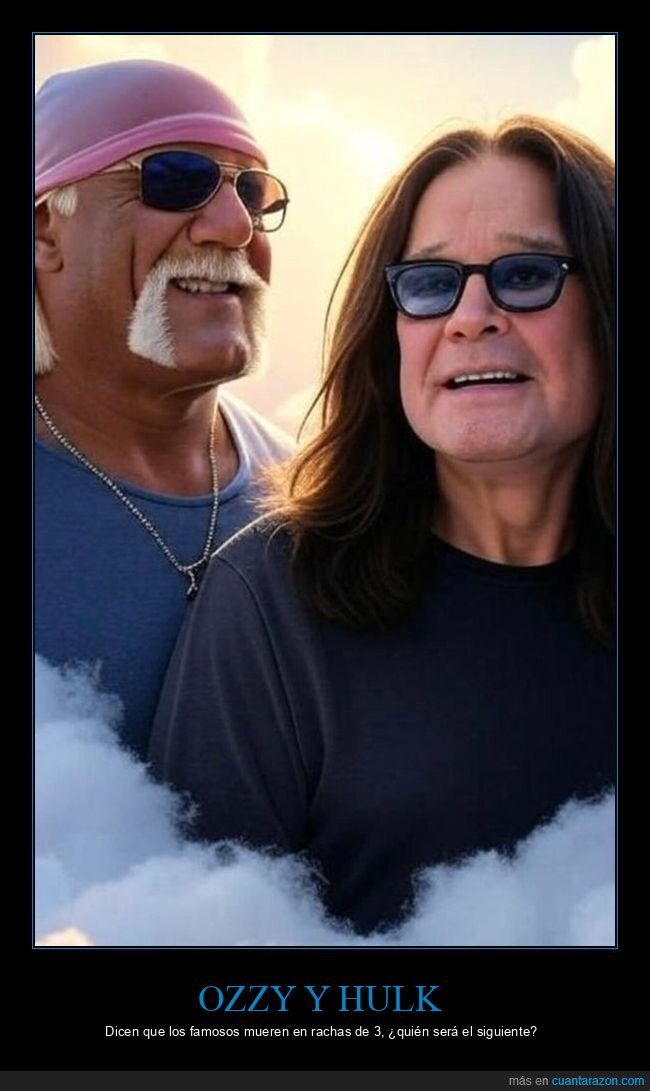 ozzy osbourne,primero,tres,quién,hulk hogan