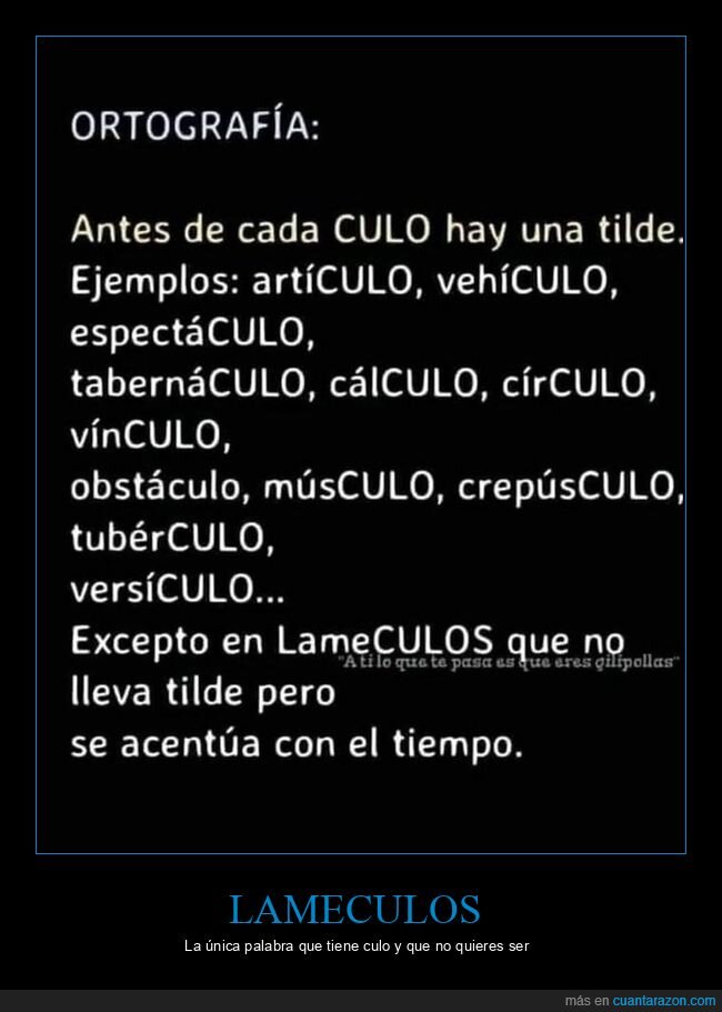 ortográficos,consejos,culo