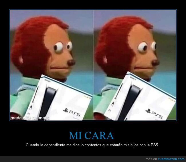 ps5,consola,viejo,niños