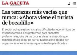 Enlace a Los turistas ahora se traen su comida de casa