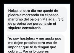 Enlace a Propina obligatoria y sin avisar