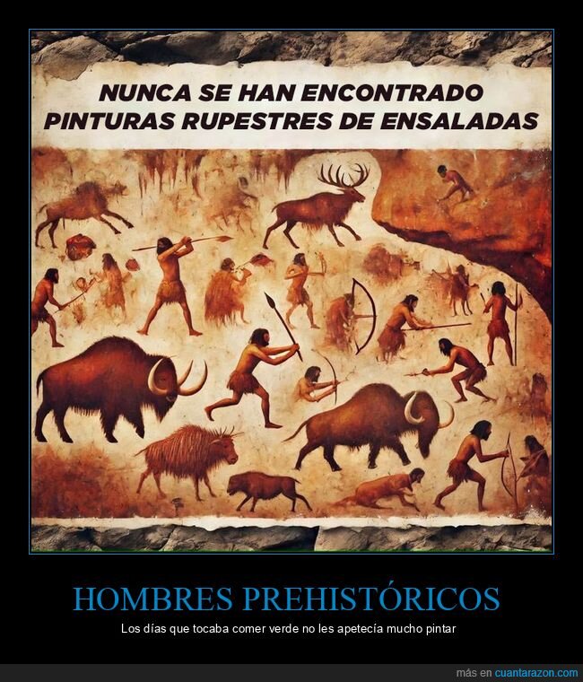 arte rupestre,ensaladas