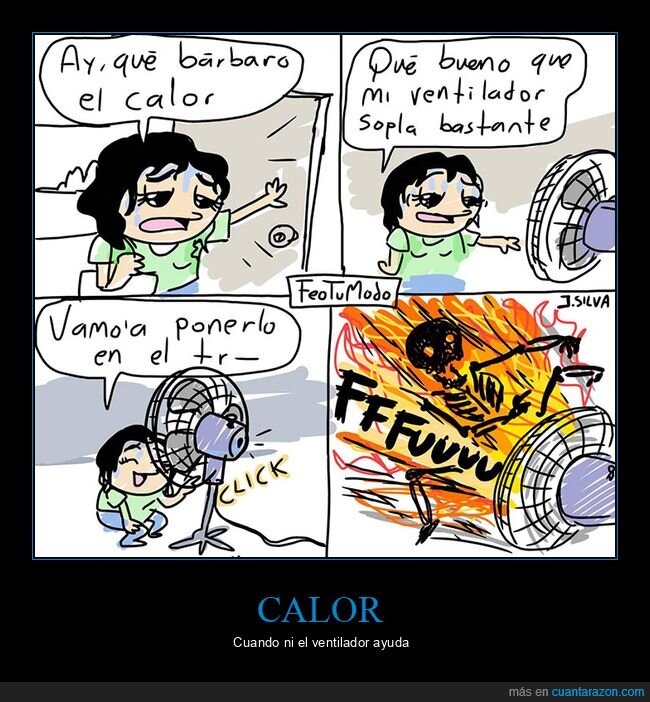 calor,ventilador
