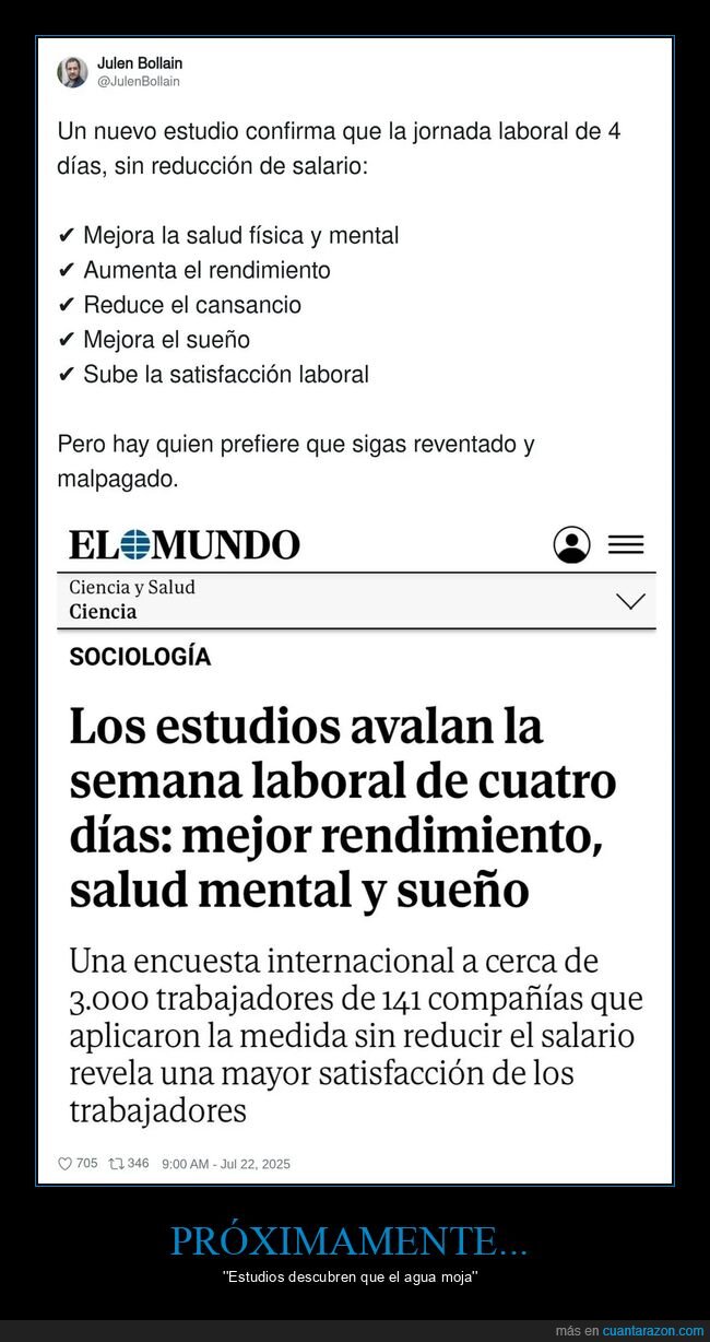 jornada laboral,cuatro días