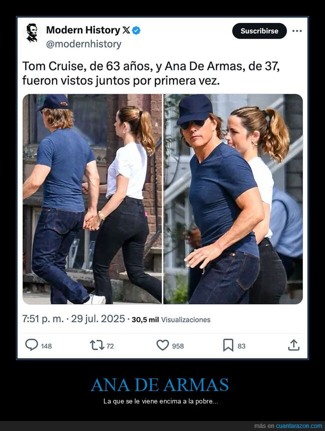 ana de armas,pareja,tom cruise