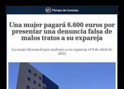 Enlace a El precio de una denuncia falsa