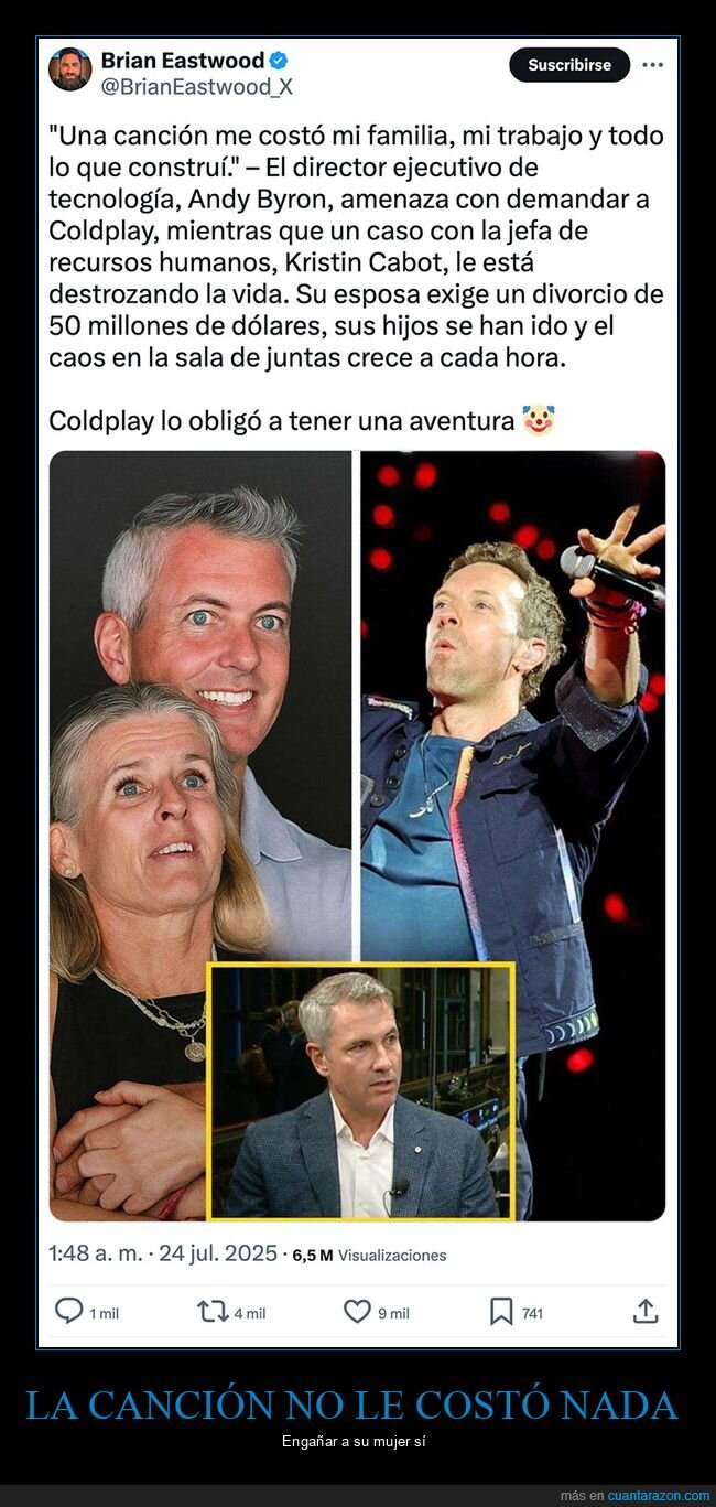 ceo,coldplay,demanda