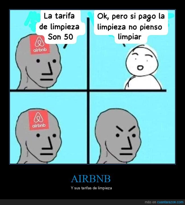 airbnb,limpieza