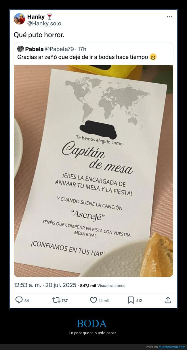 animar,boda,capitán