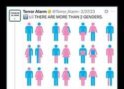 Enlace a Hay más de dos géneros, pero al parecer solo hay dos colores