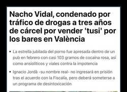 Enlace a Tres años de cárcel para Nacho Vidal