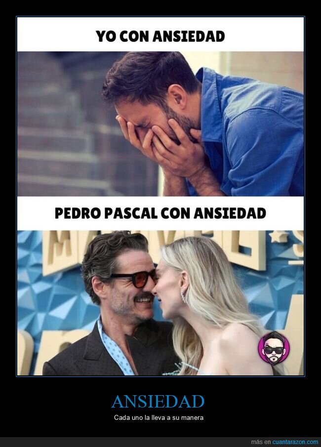 pedro pascal,ansiedad