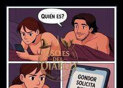 Enlace a Novio fan de El Señor de los Anillos