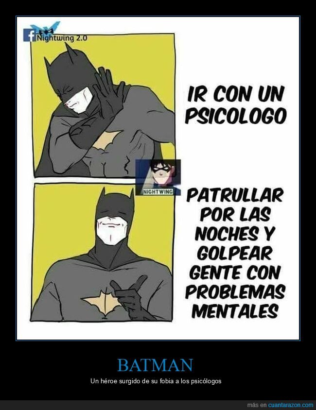 batman,psicólogo