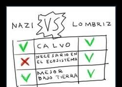 Enlace a Comparando nazis con lombrices