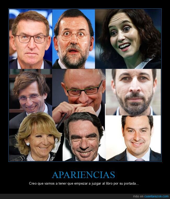 pp,políticos,apariencias