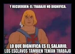 Enlace a Lo que realmente dignifica