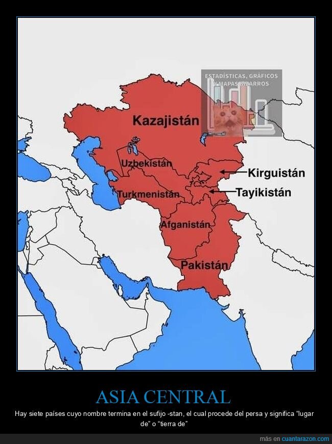 asia central,países,stan