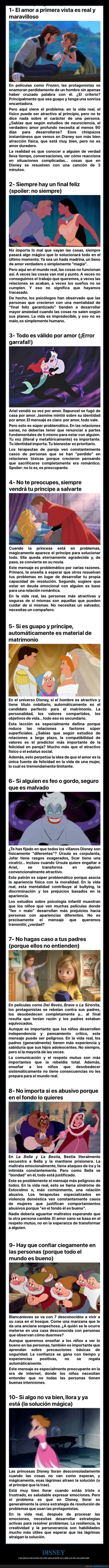 disney,lecciones de vida,peores