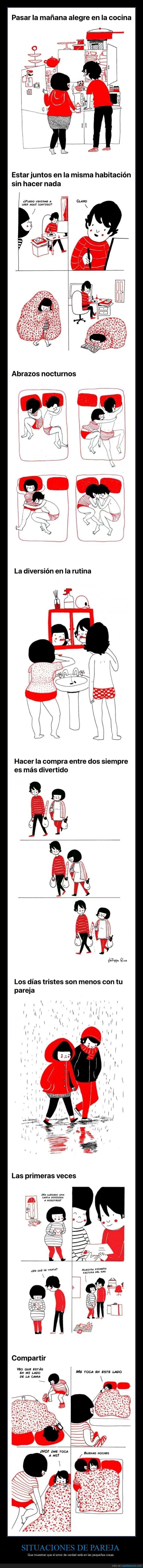 pareja,amor,pequeñas cosas