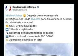 Enlace a Pillados con dos toneladas de cobre