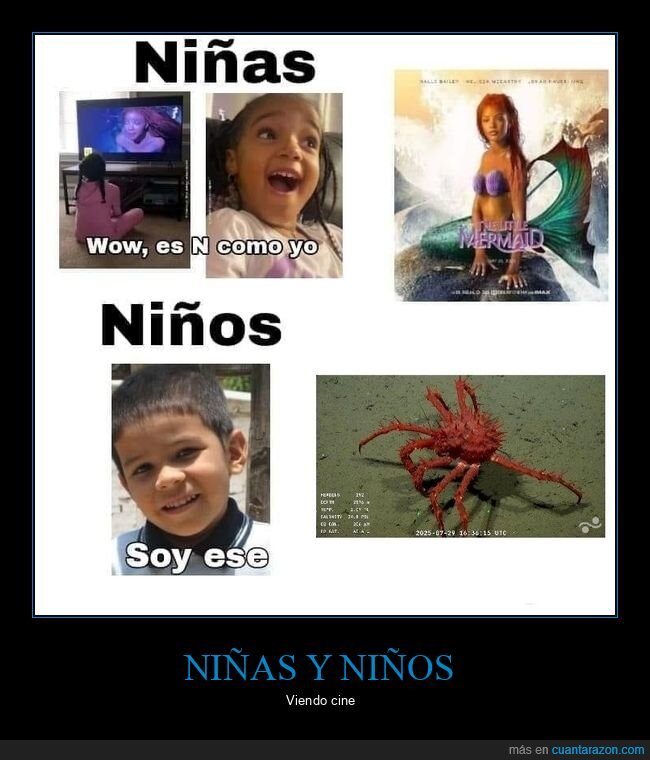 niñas,niños,la sirenita