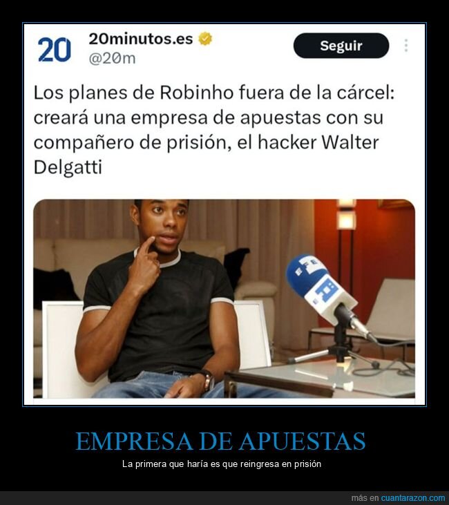 apuestas,cárcel,hacker,negocio,robinho