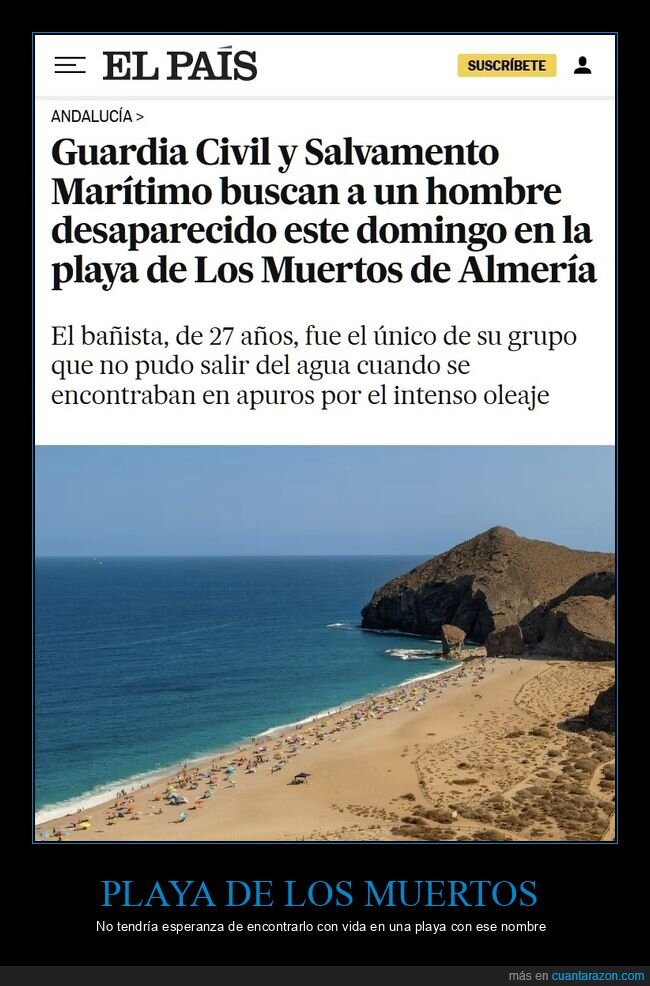 playa de los muertos,desaparecido,almería