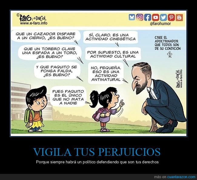 santiago abascal,caza,toros,falda,políticos