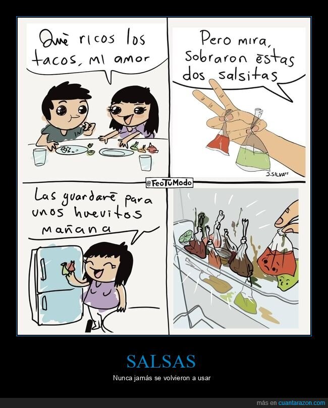salsas,nevera,guardar