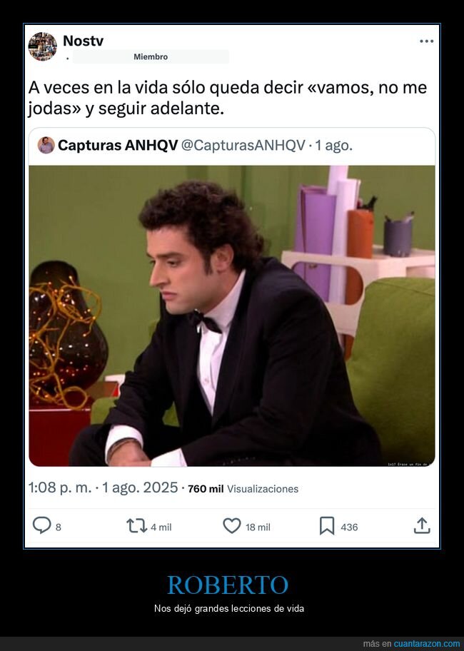 aquí no hay quién viva,roberto