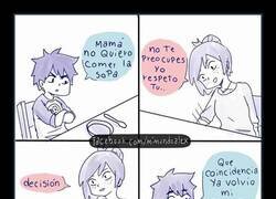 Enlace a Hijo desganado