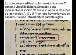 Enlace a La historia de la letra Ç o cedilla