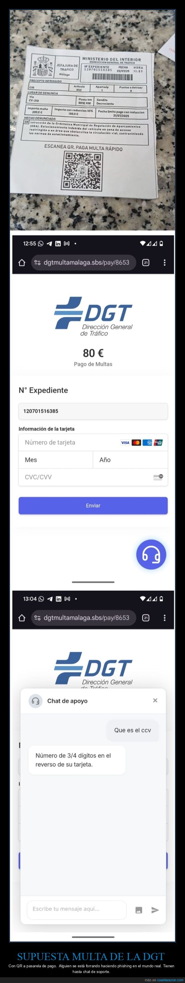 multa,fraude,dgt,phishing