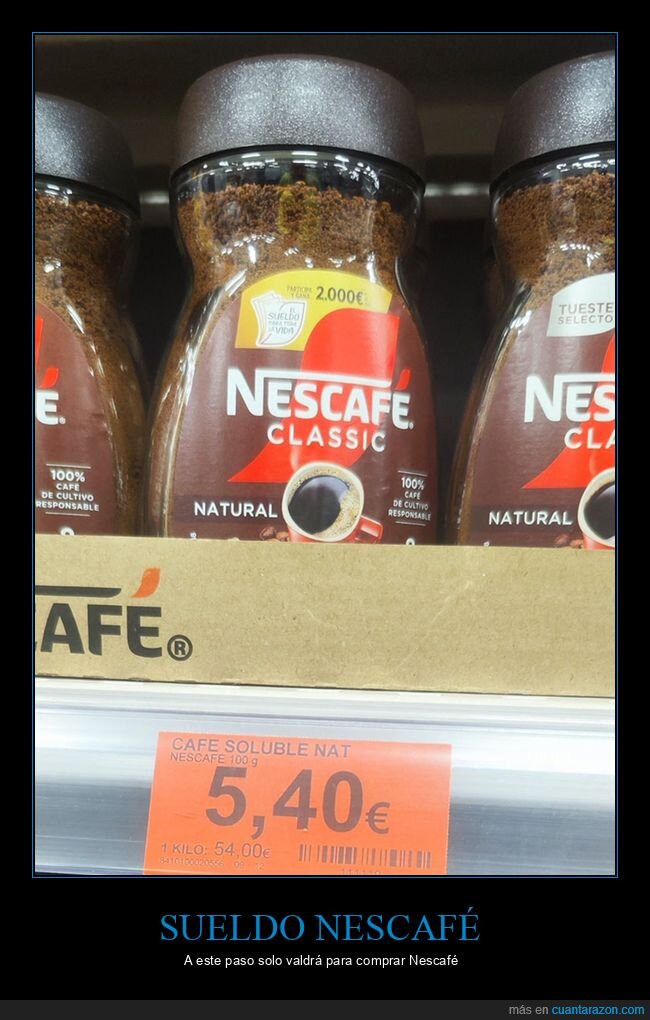 nescafé,precio