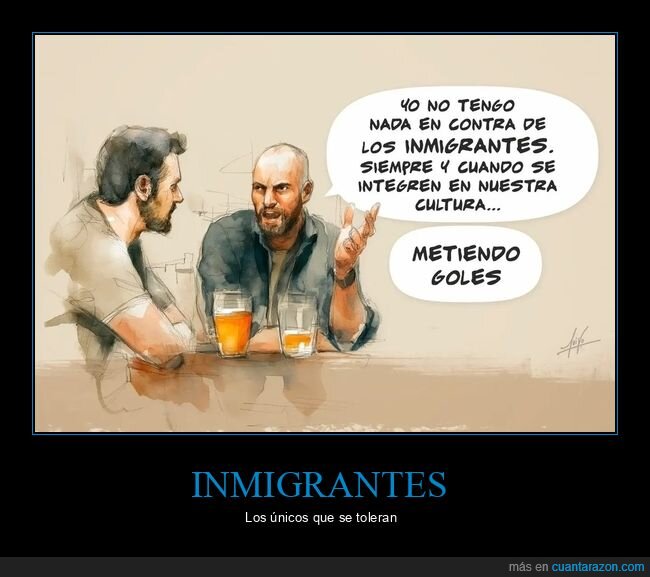 inmigrantes,goles