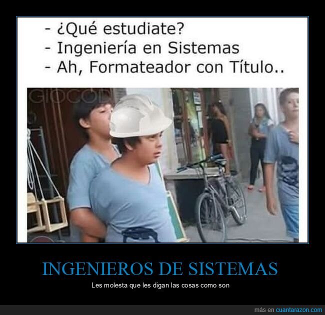ingeniería de sistemas,formateador