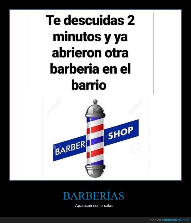 barbería,abrir