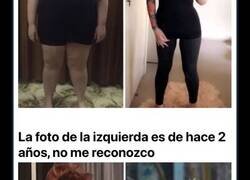 Enlace a Imágenes de personas que consiguieron transformarse perdiendo más de 40 kg