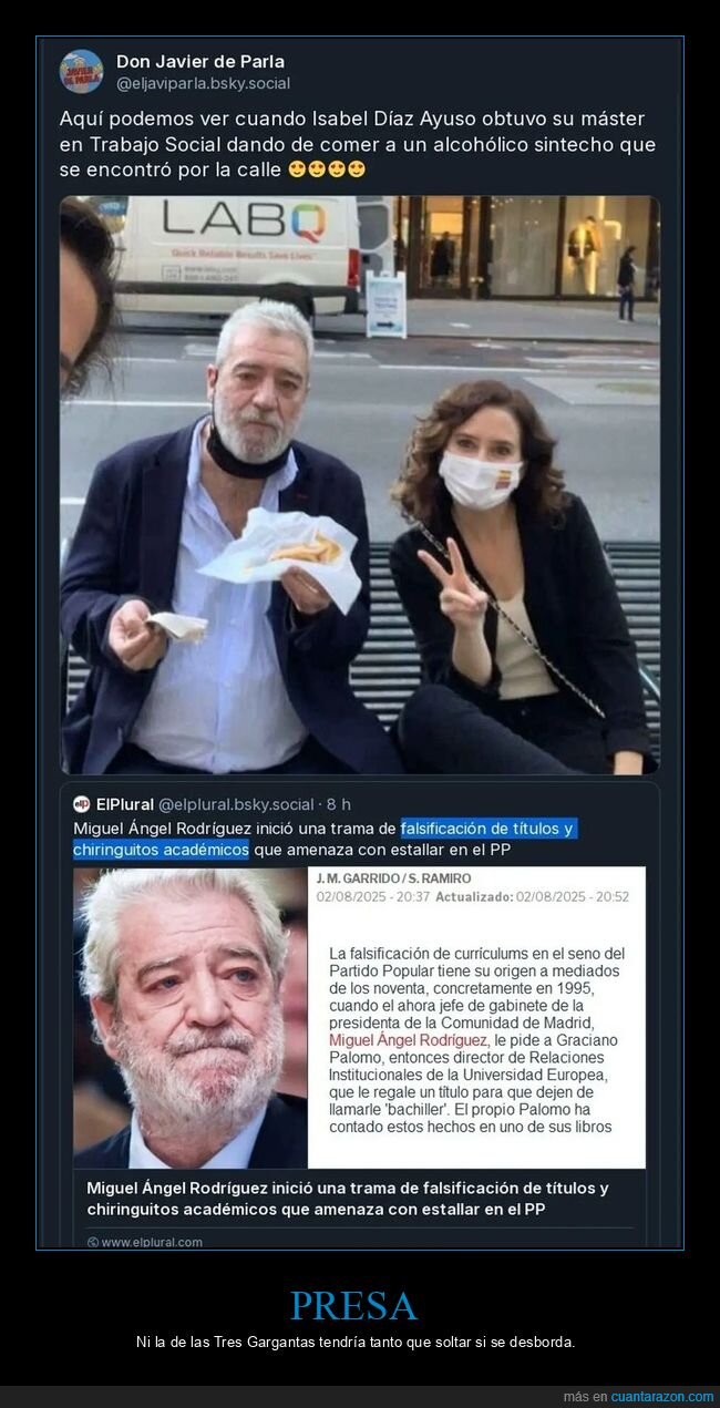 ayuso,miguel ángel rodríguez,políticos,títulos