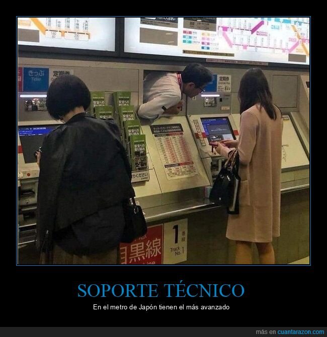 soporte técnico,metro,japón